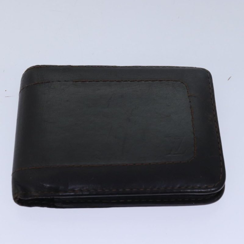 Louis Vuitton Taiga Coin Purse Wallet Leather 5Set Brown Orange  ar11892 - Image 2