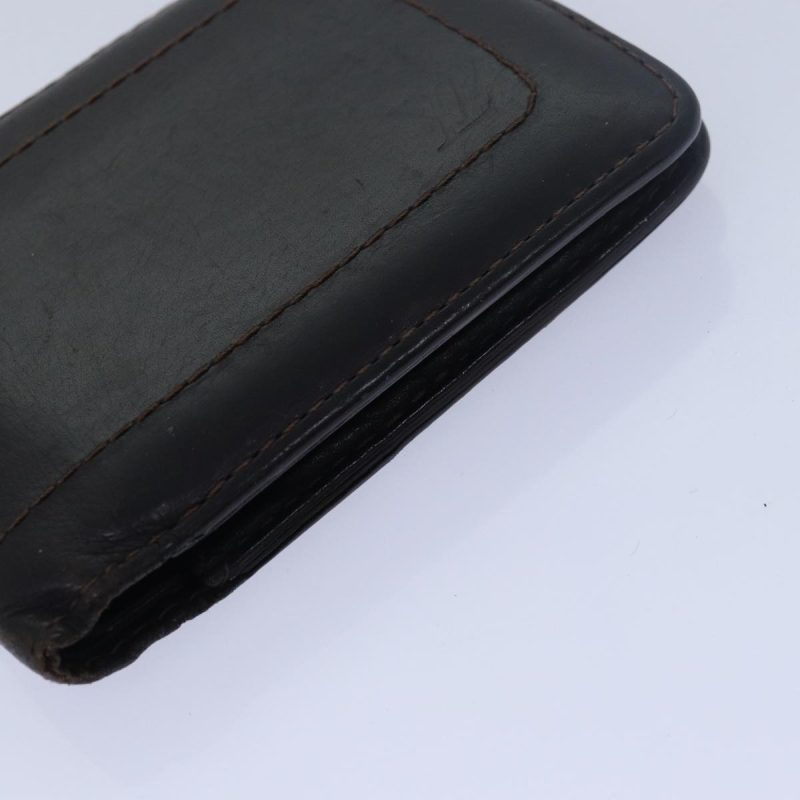 Louis Vuitton Taiga Coin Purse Wallet Leather 5Set Brown Orange  ar11892 - Image 7