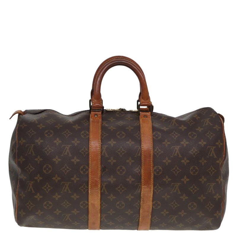 Louis Vuitton Monogram Keepall 45 Boston Bag M41428  ar12007 - Image 2