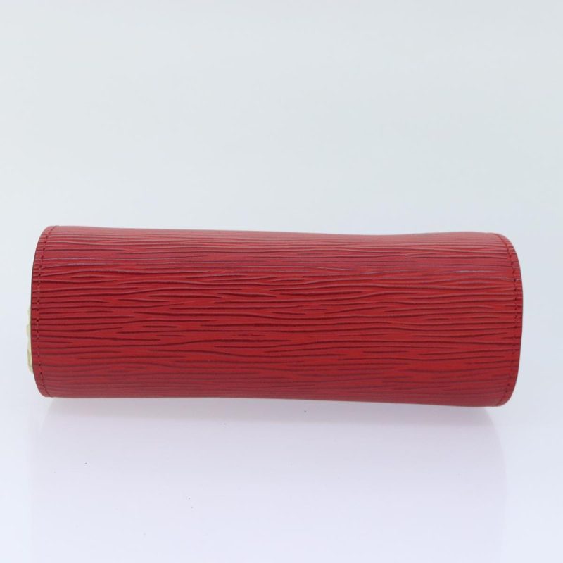 Louis Vuitton Epi Dauphine PM Pouch Castilian Red M48447  ar12535 - Image 6