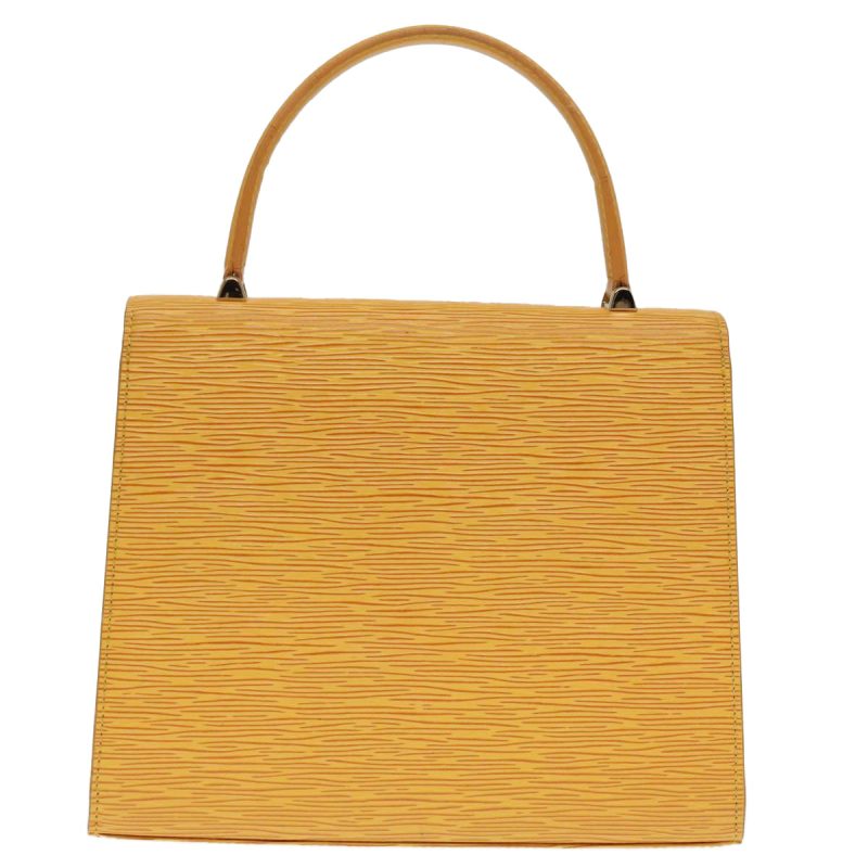 Louis Vuitton Epi Malesherbes Hand Bag Tassili Yellow Jonne M52379 Auth ar12544 - Image 2