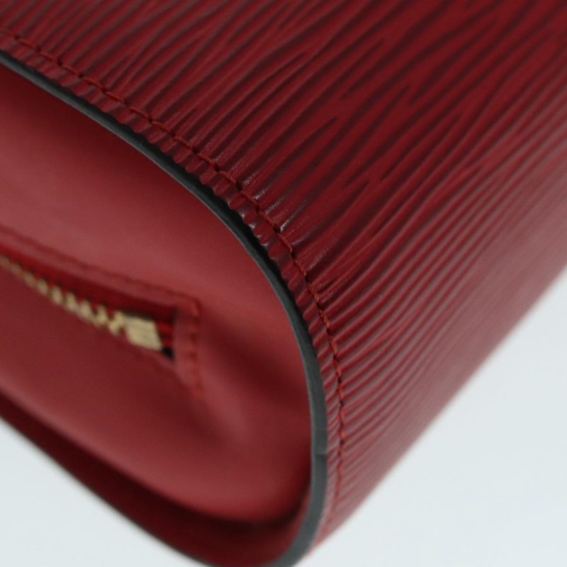 Louis Vuitton Epi Dauphine MM Pouch Red M48457  ar12546 - Image 8