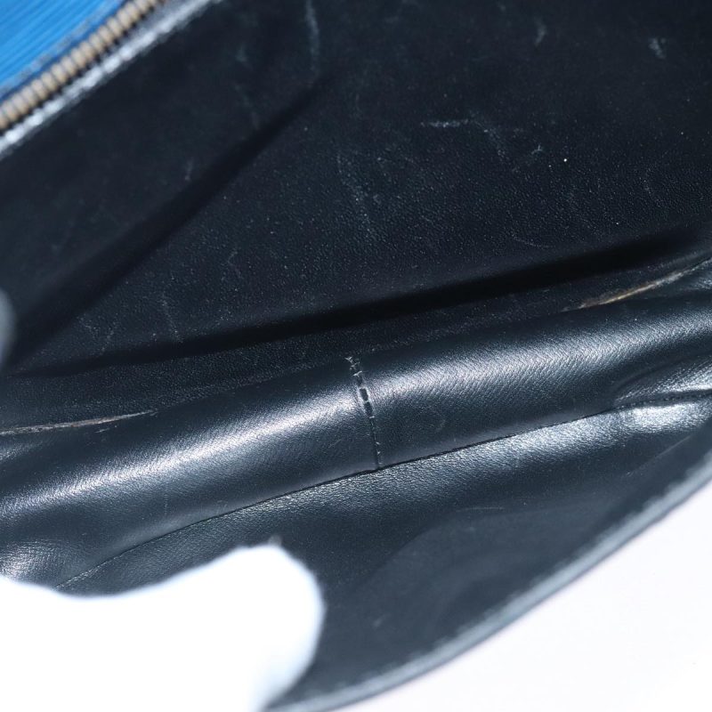 Louis Vuitton Epi Saint Cloud GM Shoulder Bag Toledo Blue M52195  ar12562 - Image 10