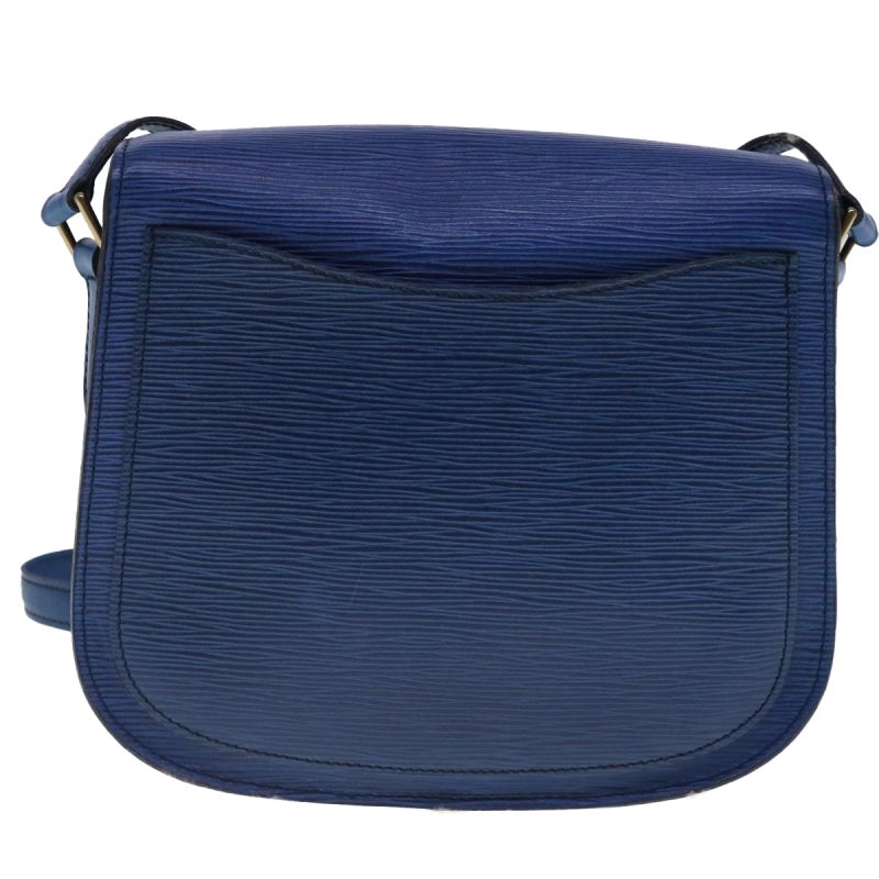 Louis Vuitton Epi Saint Cloud GM Shoulder Bag Toledo Blue M52195  ar12562 - Image 2