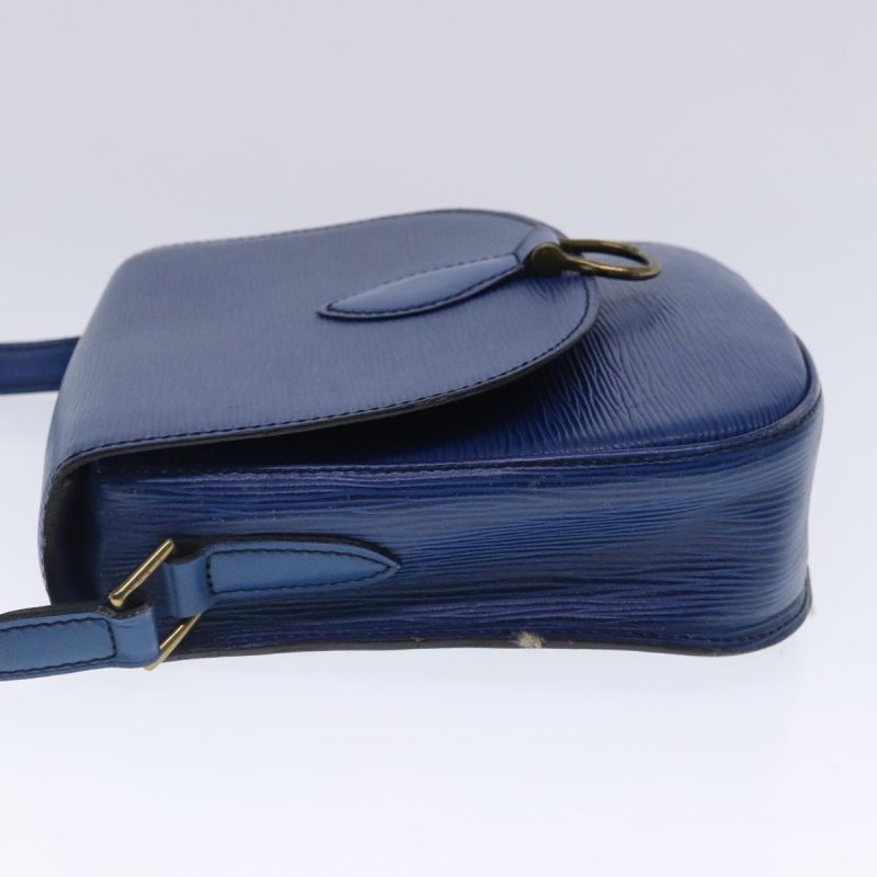 Louis Vuitton Epi Saint Cloud GM Shoulder Bag Toledo Blue M52195  ar12562 - Image 3