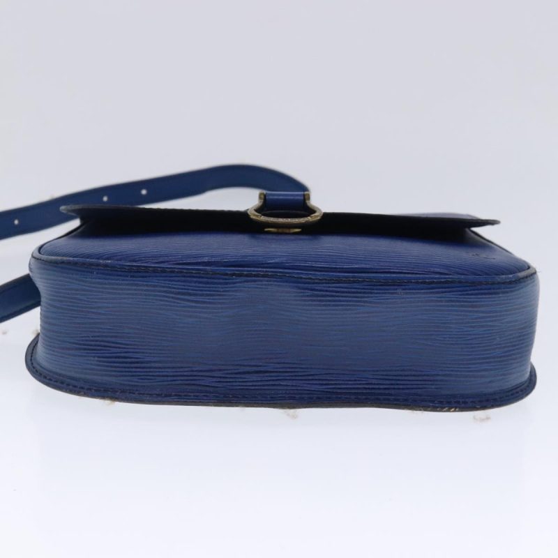 Louis Vuitton Epi Saint Cloud GM Shoulder Bag Toledo Blue M52195  ar12562 - Image 5
