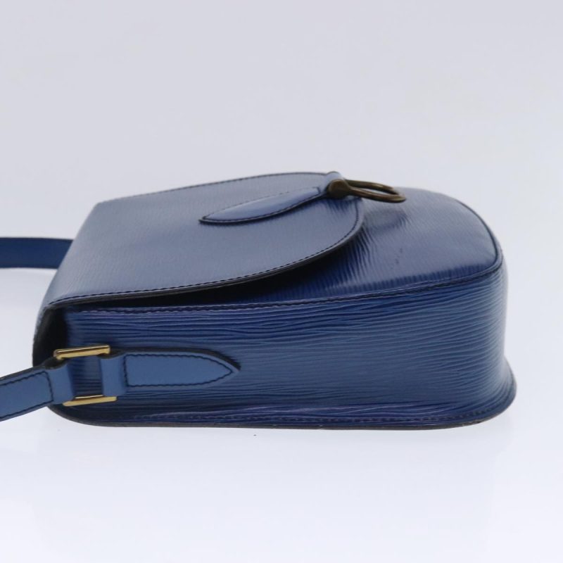 Louis Vuitton Epi Saint Cloud GM Shoulder Bag Toledo Blue M52195  ar12563 - Image 3