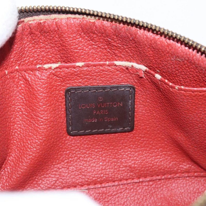 Louis Vuitton Damier Ebene Pochette Cosmetic PM Pouch N47516  ar12569 - Image 9