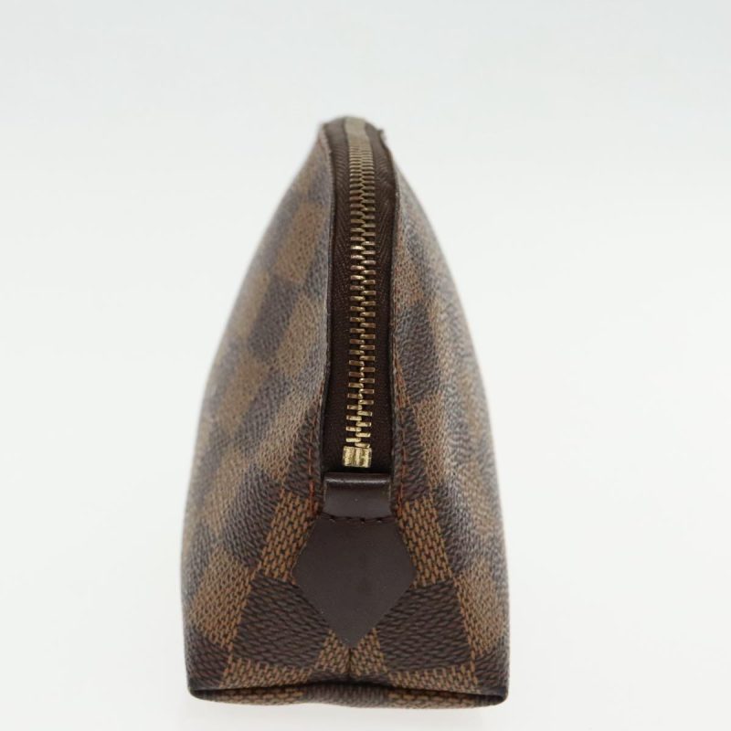 Louis Vuitton Damier Ebene Pochette Cosmetic PM Pouch N47516  ar12569 - Image 3