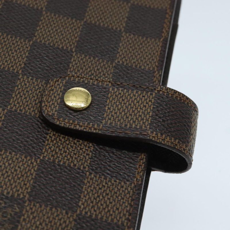 Louis Vuitton Damier Ebene Agenda MM Day Planner Cover R20240  ar12570 - Image 7