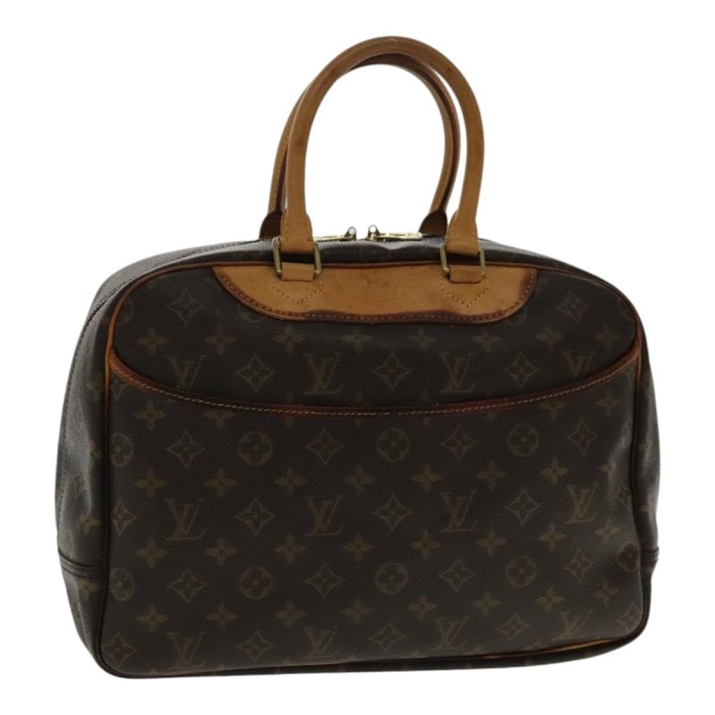 Louis Vuitton Monogram Deauville Hand Bag M47270  ar12577