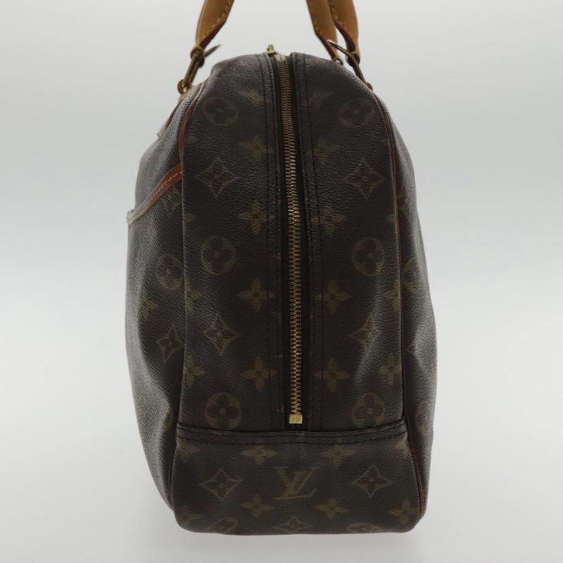 Louis Vuitton Monogram Deauville Hand Bag M47270  ar12577 - Image 4