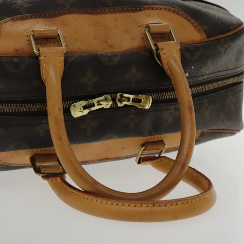 Louis Vuitton Monogram Deauville Hand Bag M47270  ar12577 - Image 7