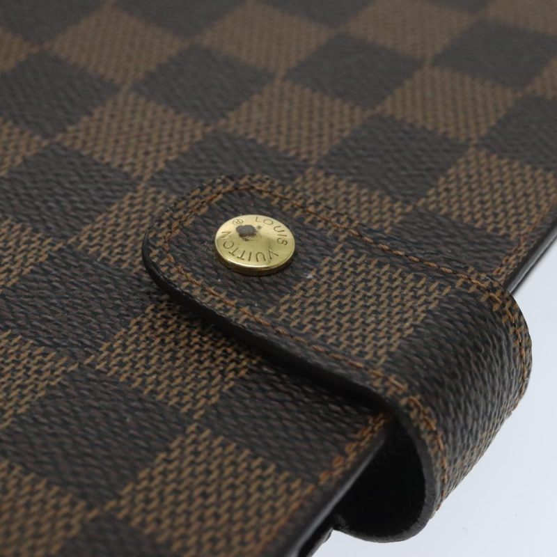 Louis Vuitton Damier Ebene Agenda MM Day Planner Cover R20240  ar12583 - Image 7