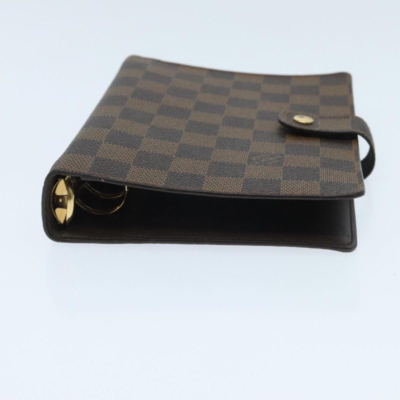 Louis Vuitton Damier Ebene Agenda MM Day Planner Cover R20240  ar12583 - Image 4