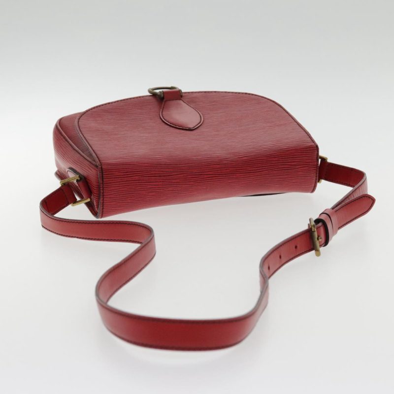 Louis Vuitton Epi Saint Cloud GM Shoulder Bag Red M52197  ar12586 - Image 7