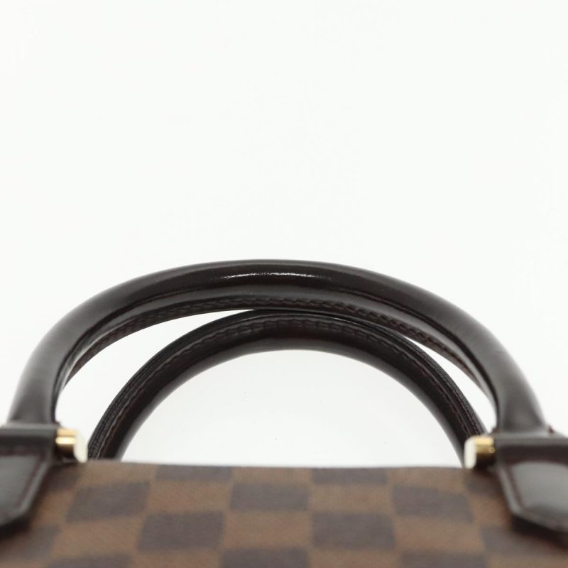 Louis Vuitton Damier Ebene Brera Hand Bag N51150  ar12594 - Image 8