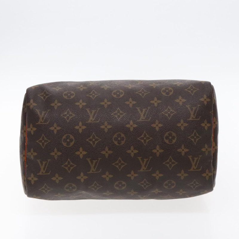 Louis Vuitton Monogram Speedy 30 Hand Bag M41526  ar12607 - Image 5