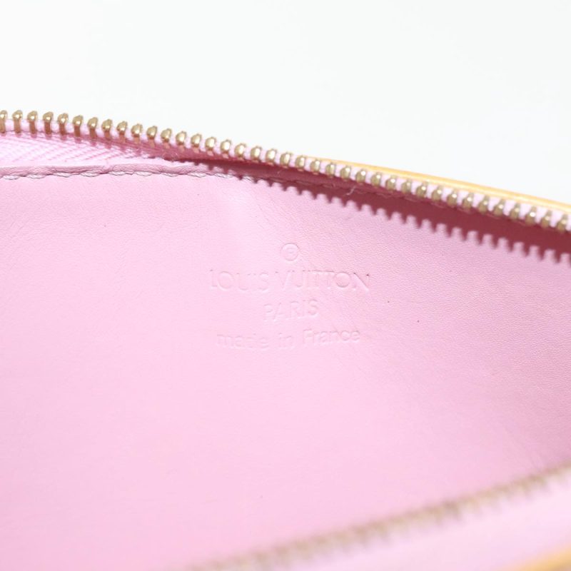 Louis Vuitton Vernis Lexington Pouch Marshmallow Pink M91057  ar12609 - Image 9