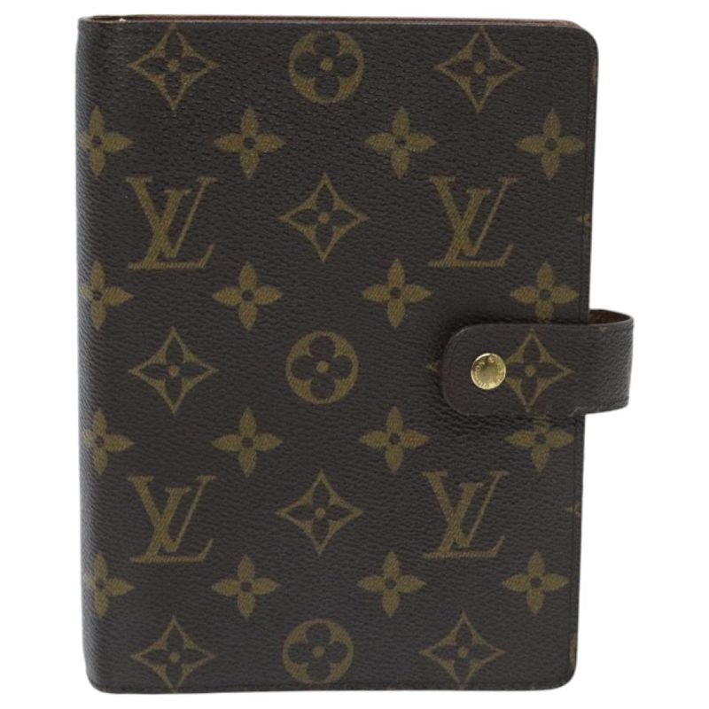 Louis Vuitton Monogram Agenda MM Day Planner Cover R20105  ar12612 - Image 3