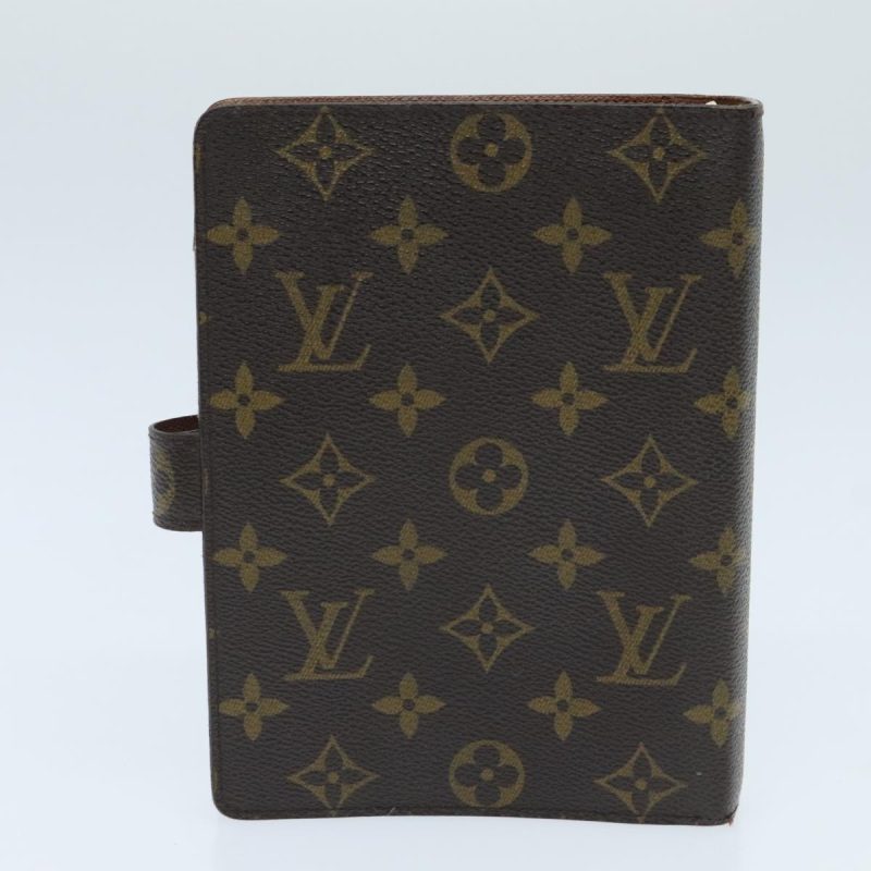Louis Vuitton Monogram Agenda MM Day Planner Cover R20105  ar12612 - Image 4