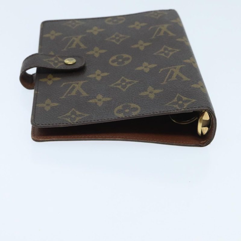 Louis Vuitton Monogram Agenda MM Day Planner Cover R20105  ar12612 - Image 5