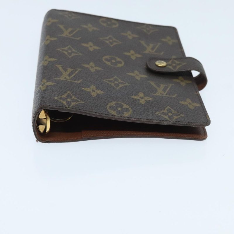 Louis Vuitton Monogram Agenda MM Day Planner Cover R20105  ar12612 - Image 6