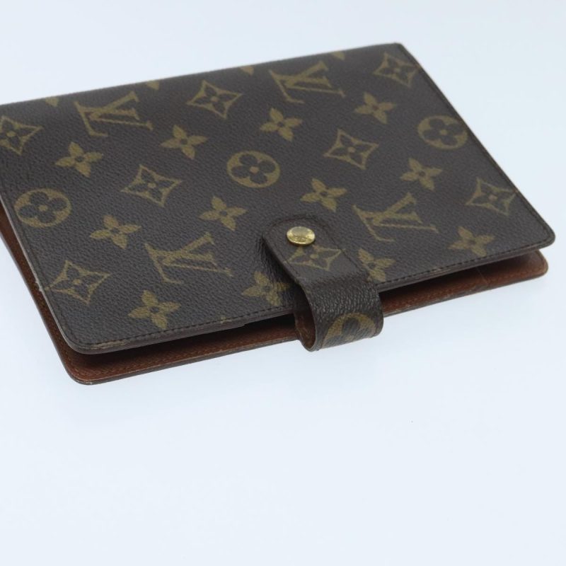 Louis Vuitton Monogram Agenda MM Day Planner Cover R20105  ar12612 - Image 7