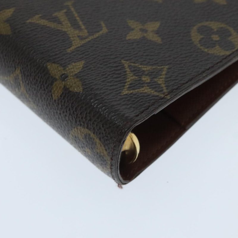 Louis Vuitton Monogram Agenda MM Day Planner Cover R20105  ar12612 - Image 9