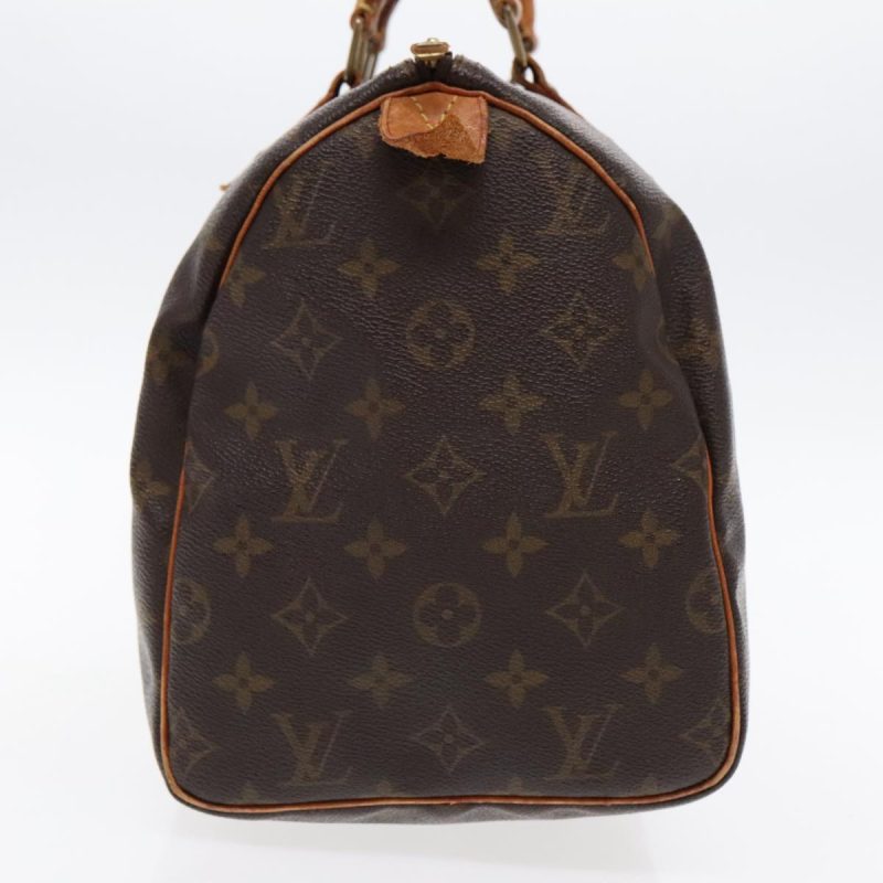 Louis Vuitton Monogram Speedy 30 Hand Bag M41526  ar12613 - Image 5