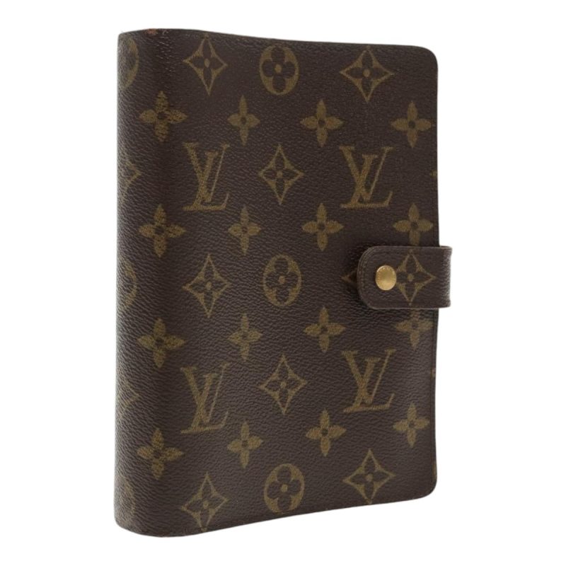 Louis Vuitton Monogram Agenda MM Day Planner Cover R20105  ar12628