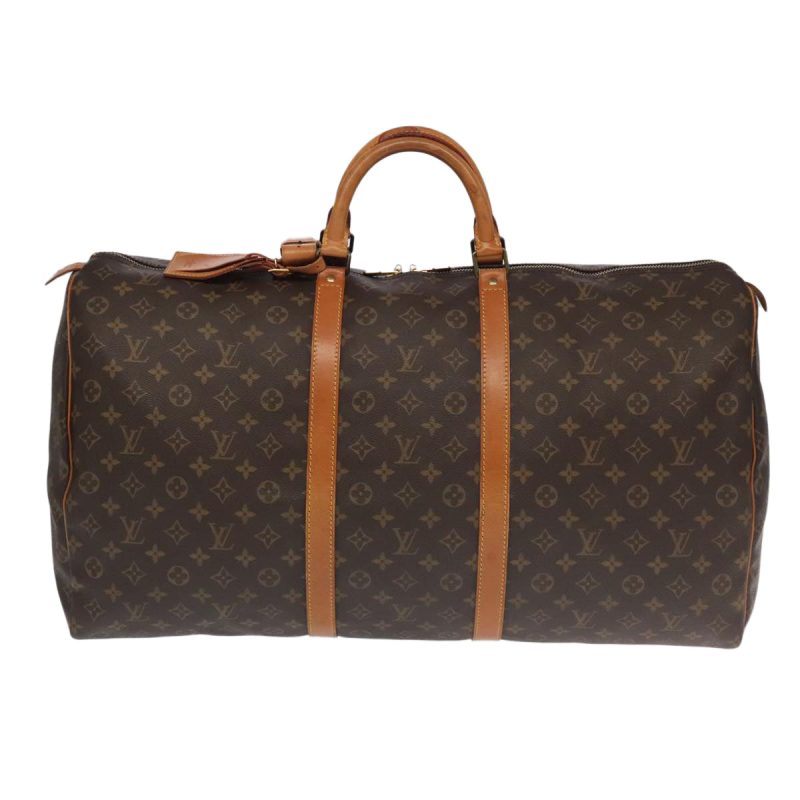 Louis Vuitton Monogram Keepall Bandouliere 60 Boston Bag M41412  ar12637 - Image 2