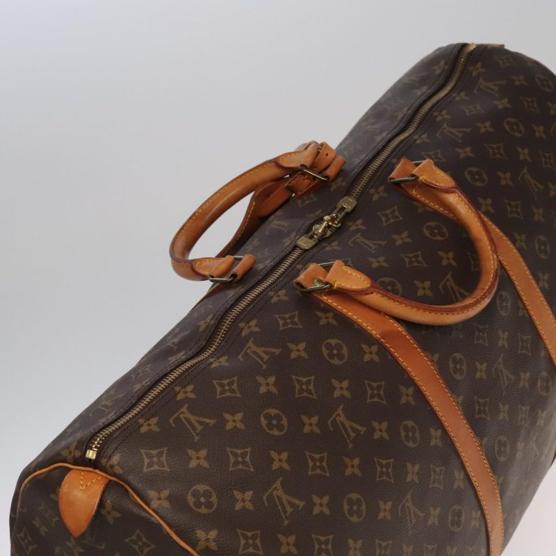 Louis Vuitton Monogram Keepall Bandouliere 60 Boston Bag M41412  ar12637 - Image 6