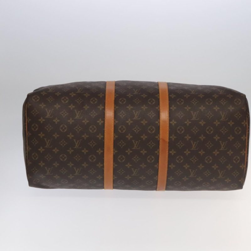 Louis Vuitton Monogram Keepall Bandouliere 60 Boston Bag M41412  ar12637 - Image 9