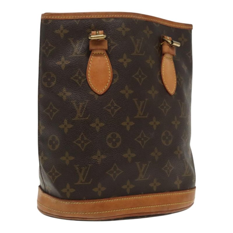 Louis Vuitton Monogram Bucket PM Shoulder Bag M42238  ar12638
