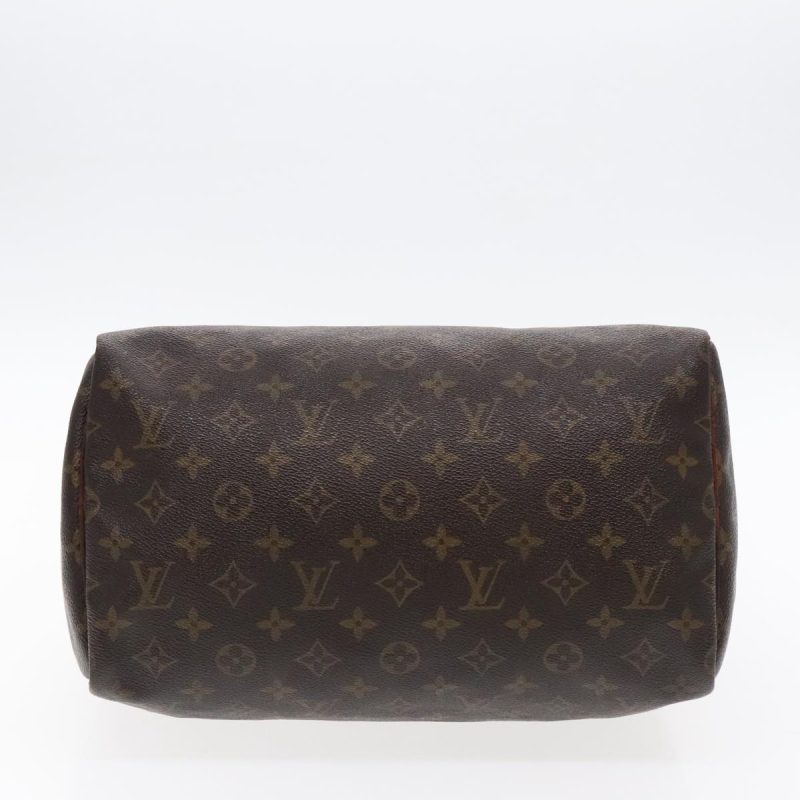 Louis Vuitton Monogram Speedy 30 Hand Bag M41526  ar12644 - Image 5