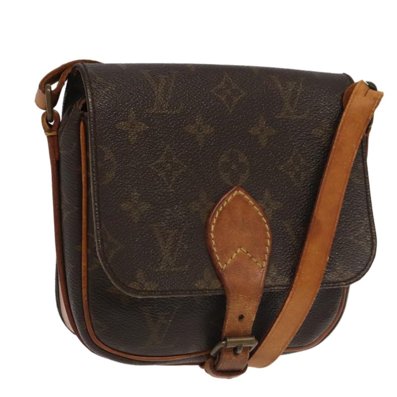 Louis Vuitton Monogram Cartouchiere PM Shoulder Bag M51254  ar12656