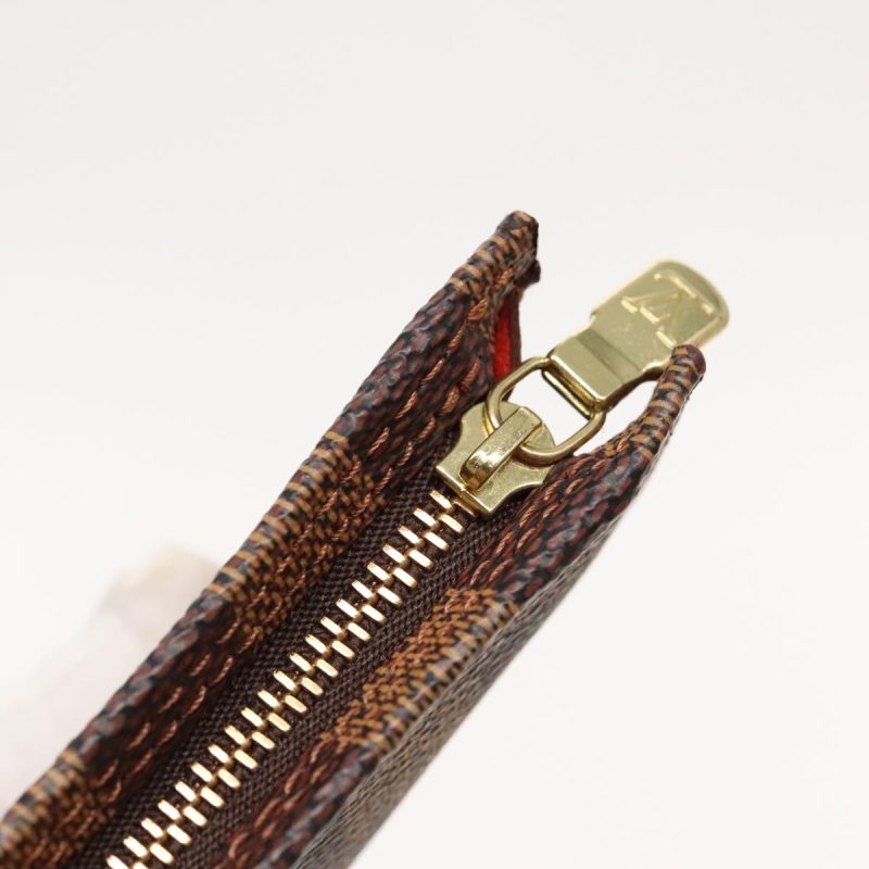 Louis Vuitton Damier Ebene Marais Pouch  ar12689 - Image 8