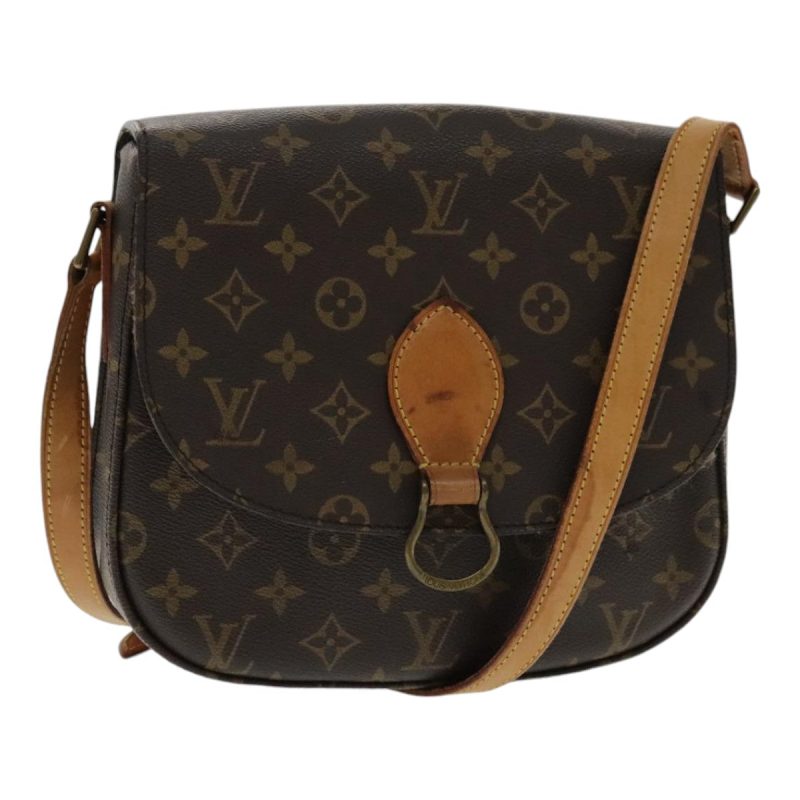 Louis Vuitton Monogram Saint Cloud GM Shoulder Bag M51242  ar12698