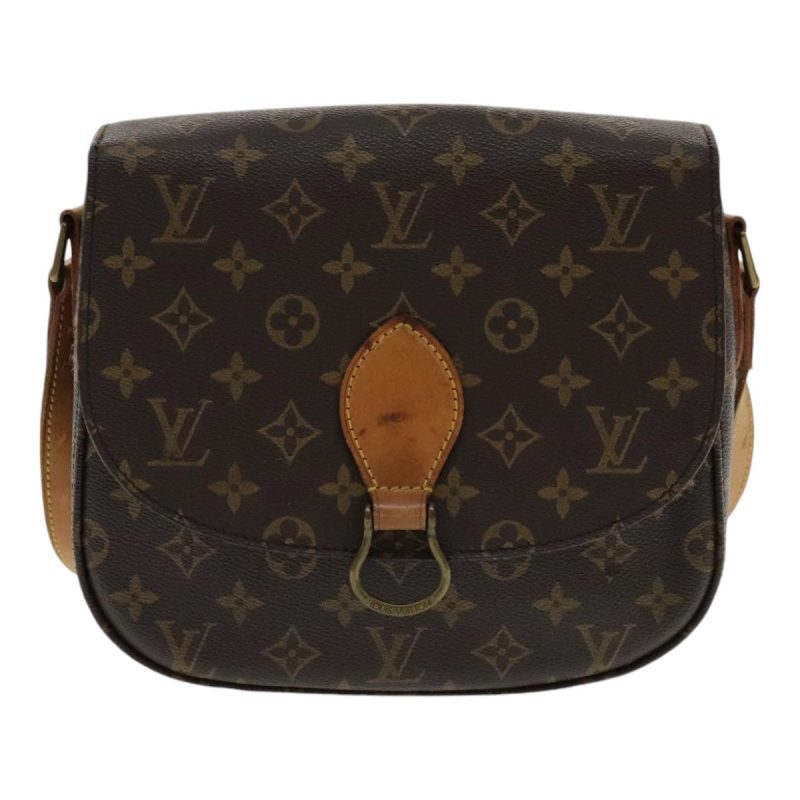 Louis Vuitton Monogram Saint Cloud GM Shoulder Bag M51242  ar12698 - Image 2