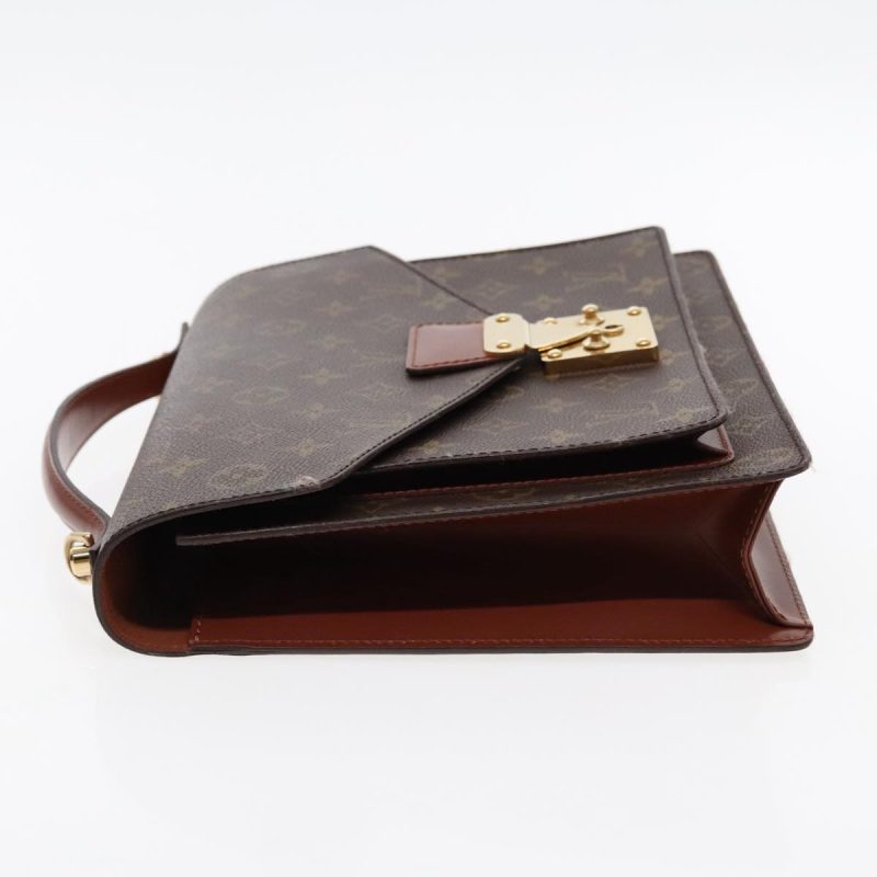 Louis Vuitton Monogram Monceau 28 Hand Bag 2way M51185  ar12709 - Image 4