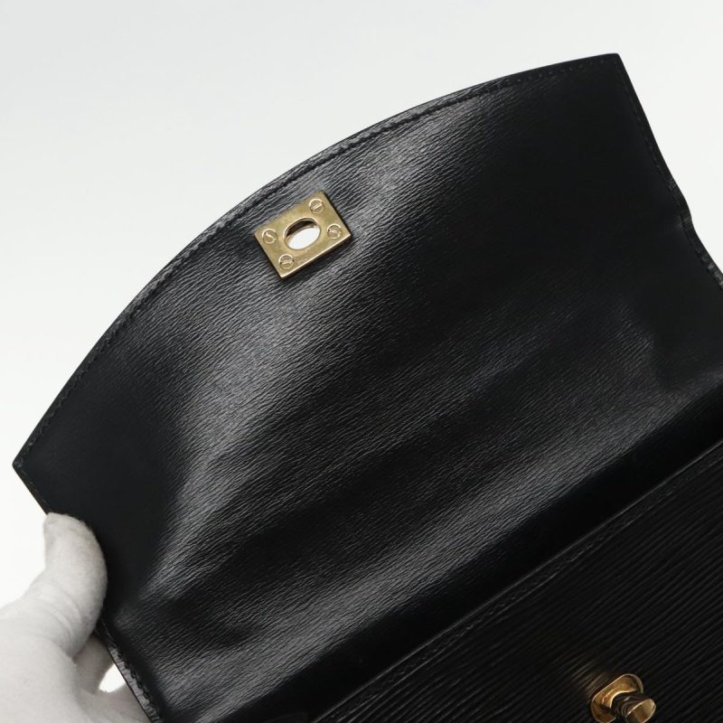 Louis Vuitton Epi Malesherbes Hand Bag Black M52372  ar12710 - Image 9