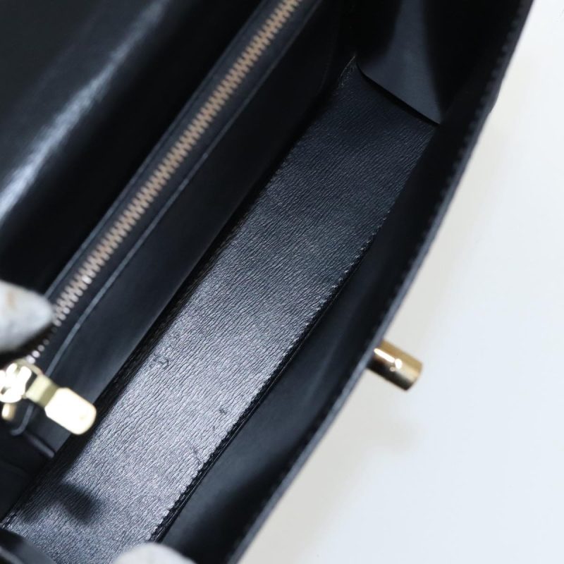 Louis Vuitton Epi Malesherbes Hand Bag Black M52372  ar12710 - Image 10