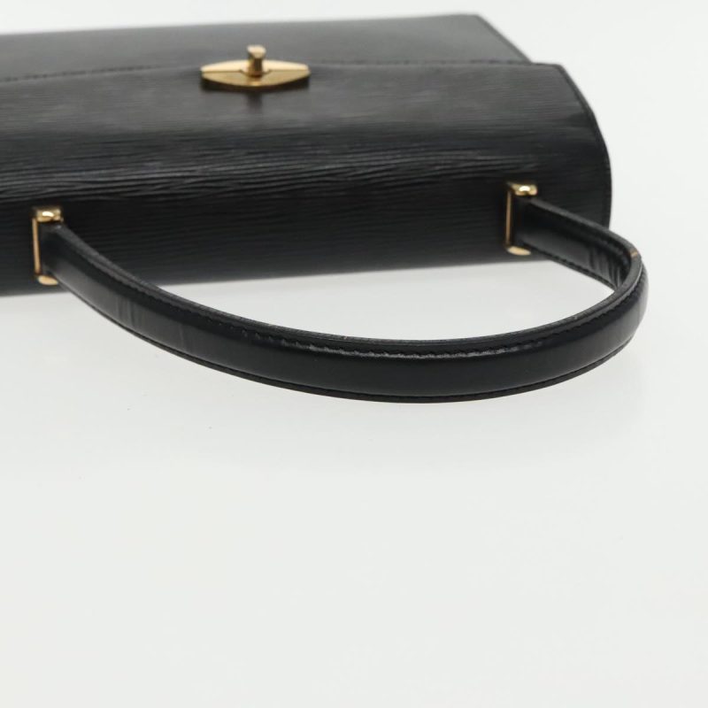 Louis Vuitton Epi Malesherbes Hand Bag Black M52372  ar12710 - Image 7