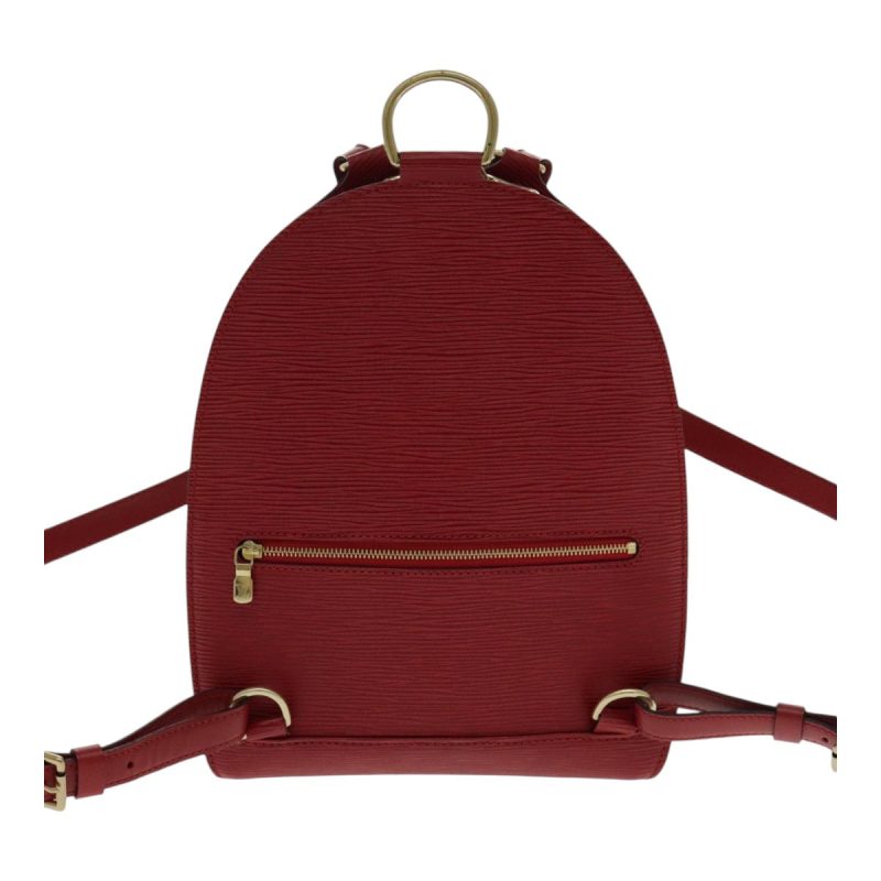 Louis Vuitton Epi Mabillon Backpack Castilian Red M52237  ar12715 - Image 2