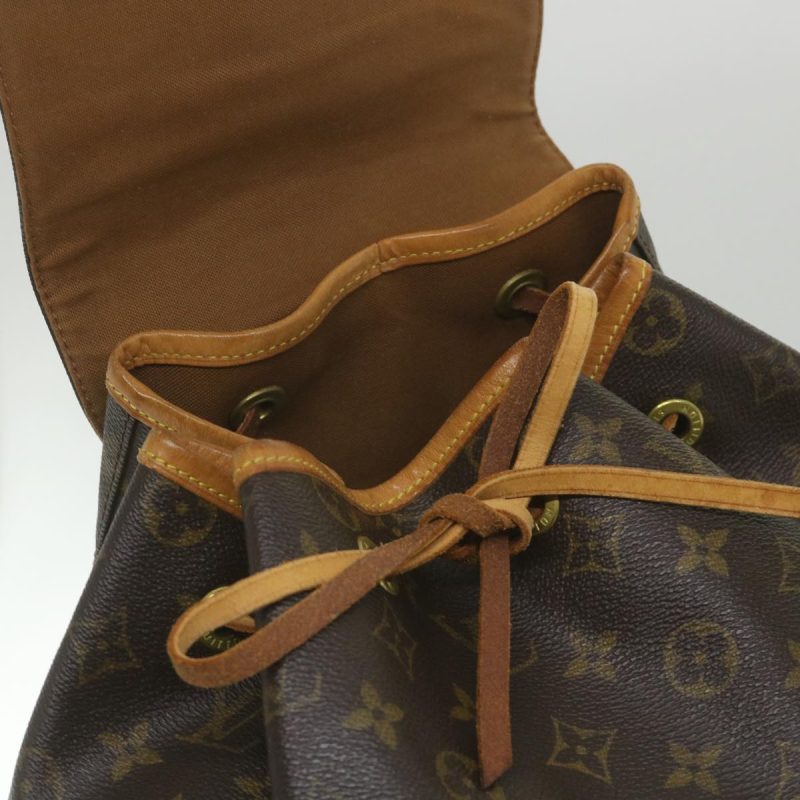 Louis Vuitton Monogram Montsouris GM Backpack M51135  bh132 - Image 10