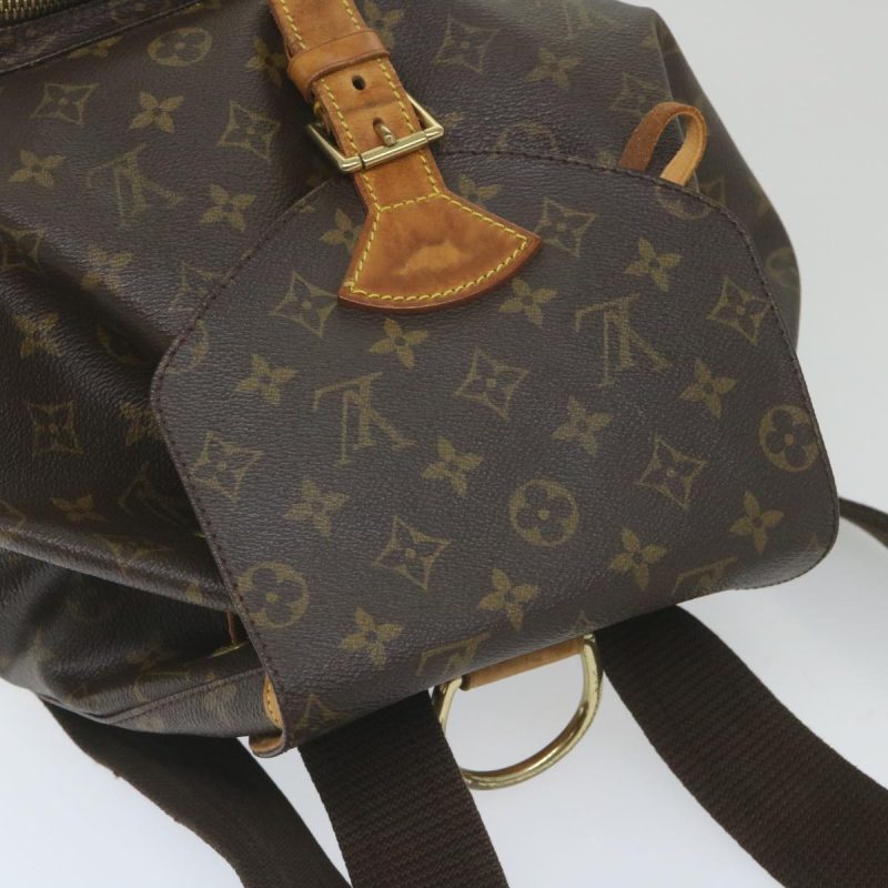 Louis Vuitton Monogram Montsouris GM Backpack M51135  bh132 - Image 6