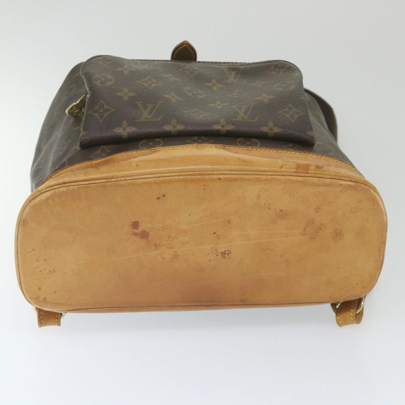 Louis Vuitton Monogram Montsouris GM Backpack M51135  bh132 - Image 5