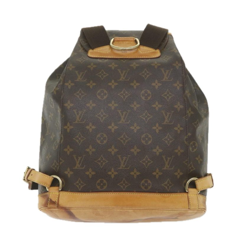 Louis Vuitton Monogram Montsouris GM Backpack M51135  bh134 - Image 2