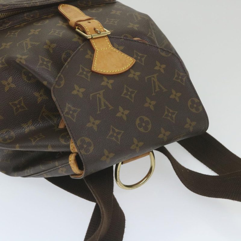 Louis Vuitton Monogram Montsouris GM Backpack M51135  bh134 - Image 6